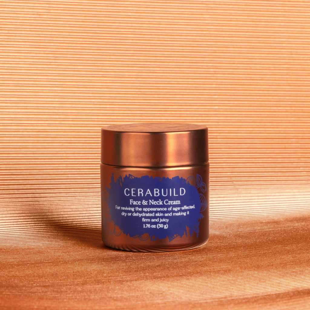 Cerabuild Face and Neck Cream - Restore and Protect Your Skin's Lost Moisture with Phyto-Ceramides - Pack of 2