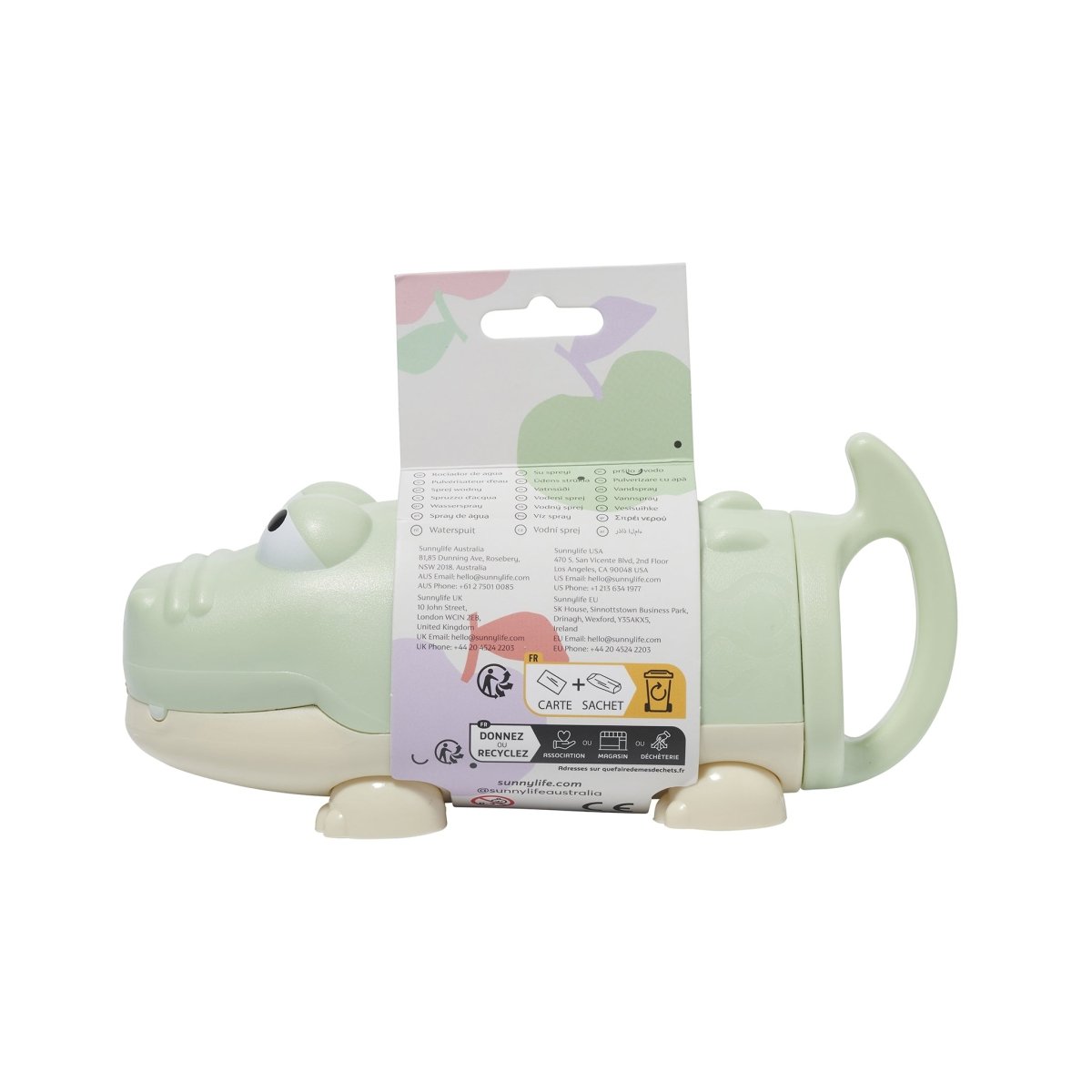 Crocodile Water Squirters - Green