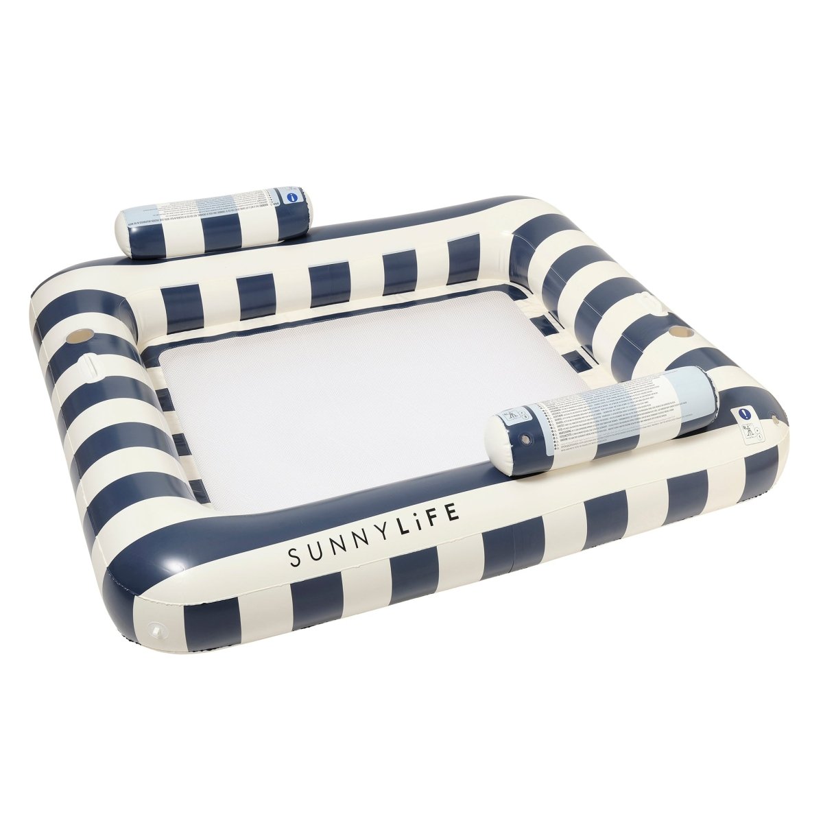 Deluxe Twin Hammock - Le Weekend Navy Stripe