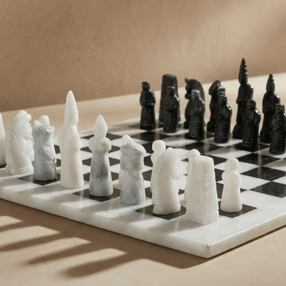 Japanese Inspired Marble Chess Set