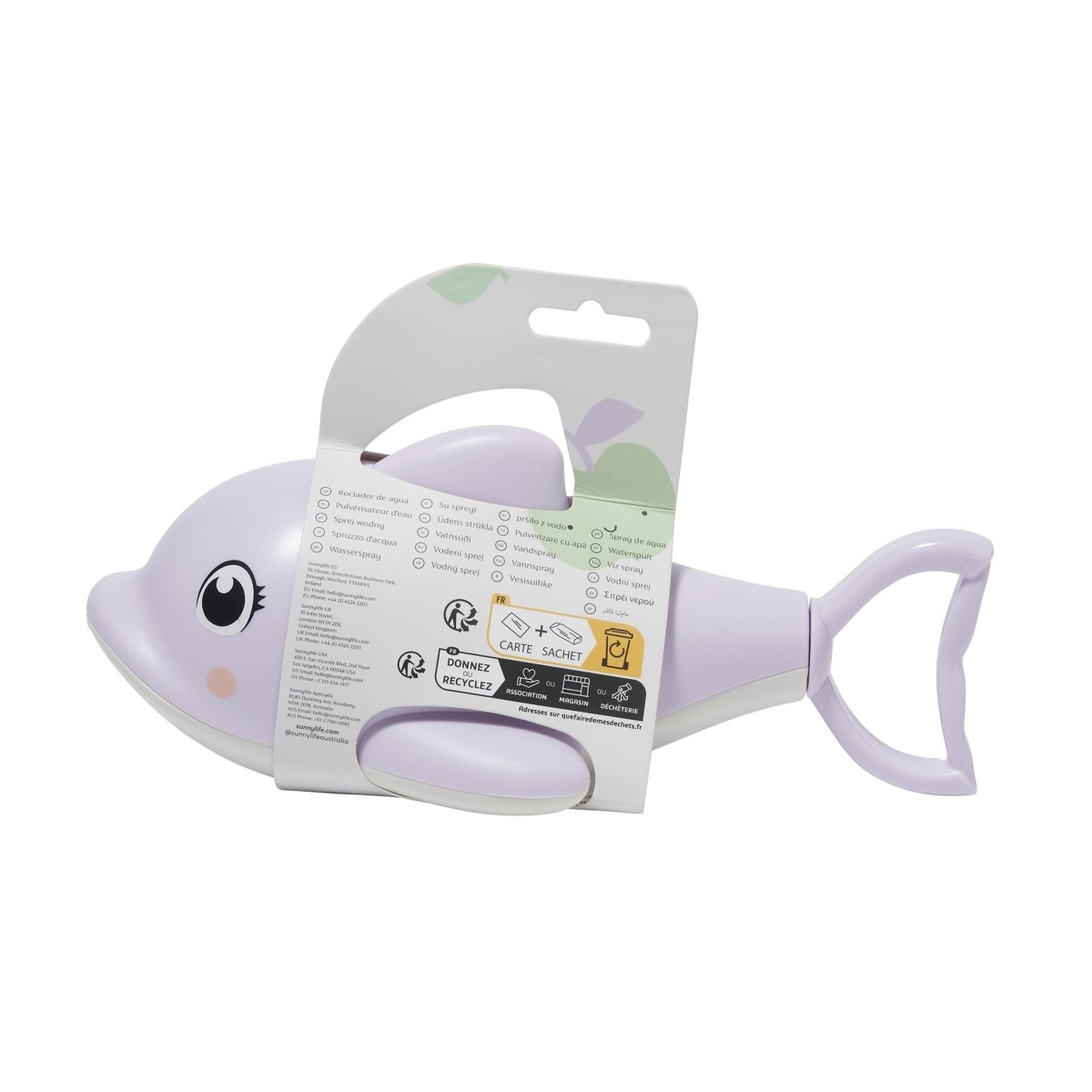 Dolphin Water Squirters - Purple