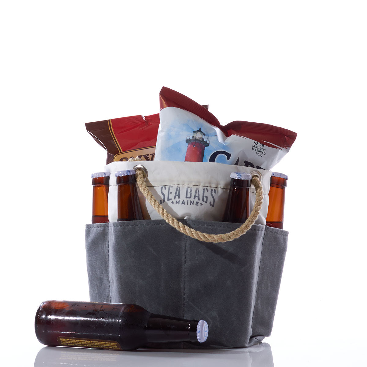 All Purpose Gray Tool Bucket Bag