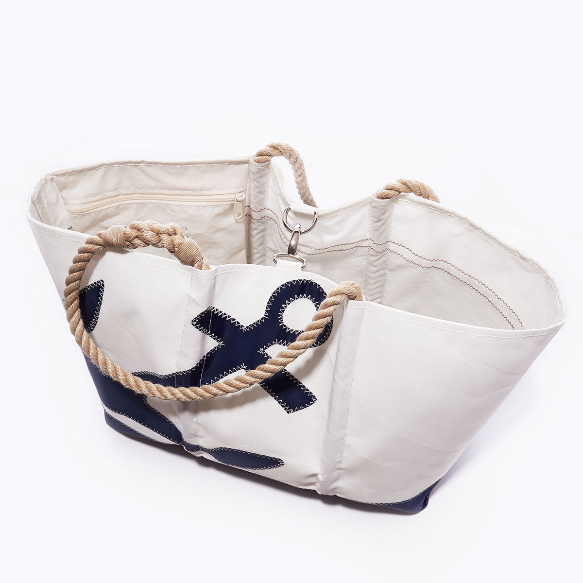 Navy Anchor Ogunquit Beach Tote