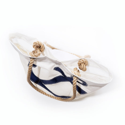 Navy Anchor Essential Handbag