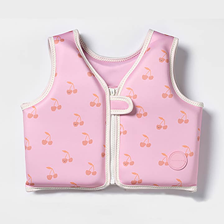 Sunnylife - Wholesale Beach/Pool Toy - Kids & Baby - Kids Swim Vest 3-6 Cotton Candy Cherry