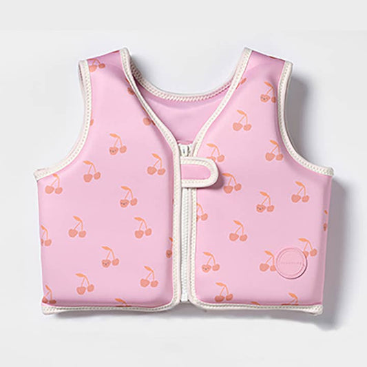Sunnylife - Wholesale Beach/Pool Toy - Kids & Baby - Kids Swim Vest 3-6 Cotton Candy Cherry