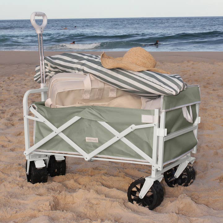 Sunnylife - Wholesale Beach Accessories - Beach Cart Seagrass Sage