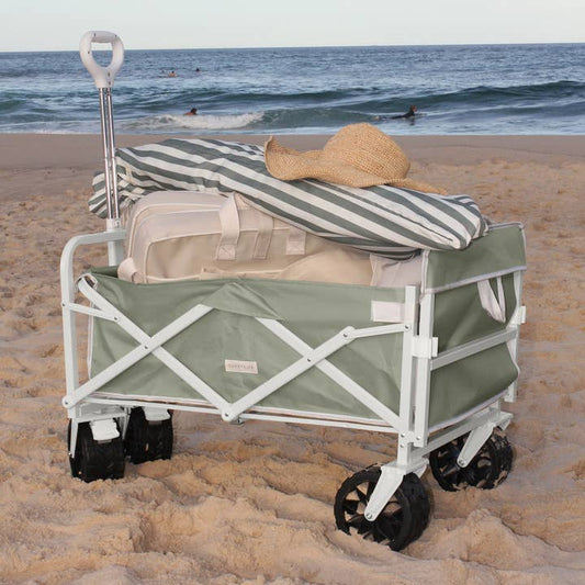 Sunnylife - Wholesale Beach Accessories - Beach Cart Seagrass Sage