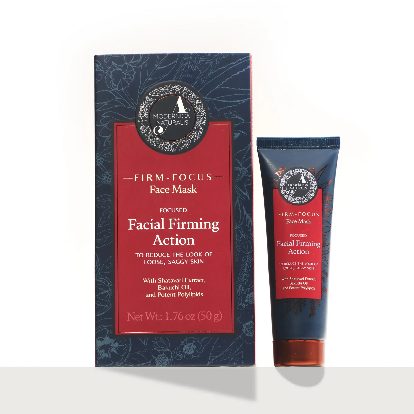 Firm-Focus Face Mask - Firms, Smooths, Hydrates, Loose, Saggy, Aging Skin - Focused Facial Firming Action with Shatavari, Bakuchi and Polylipids - Best Face Mask for Loose, Saggy Facial Skin - With Clinically Tested Ingredients