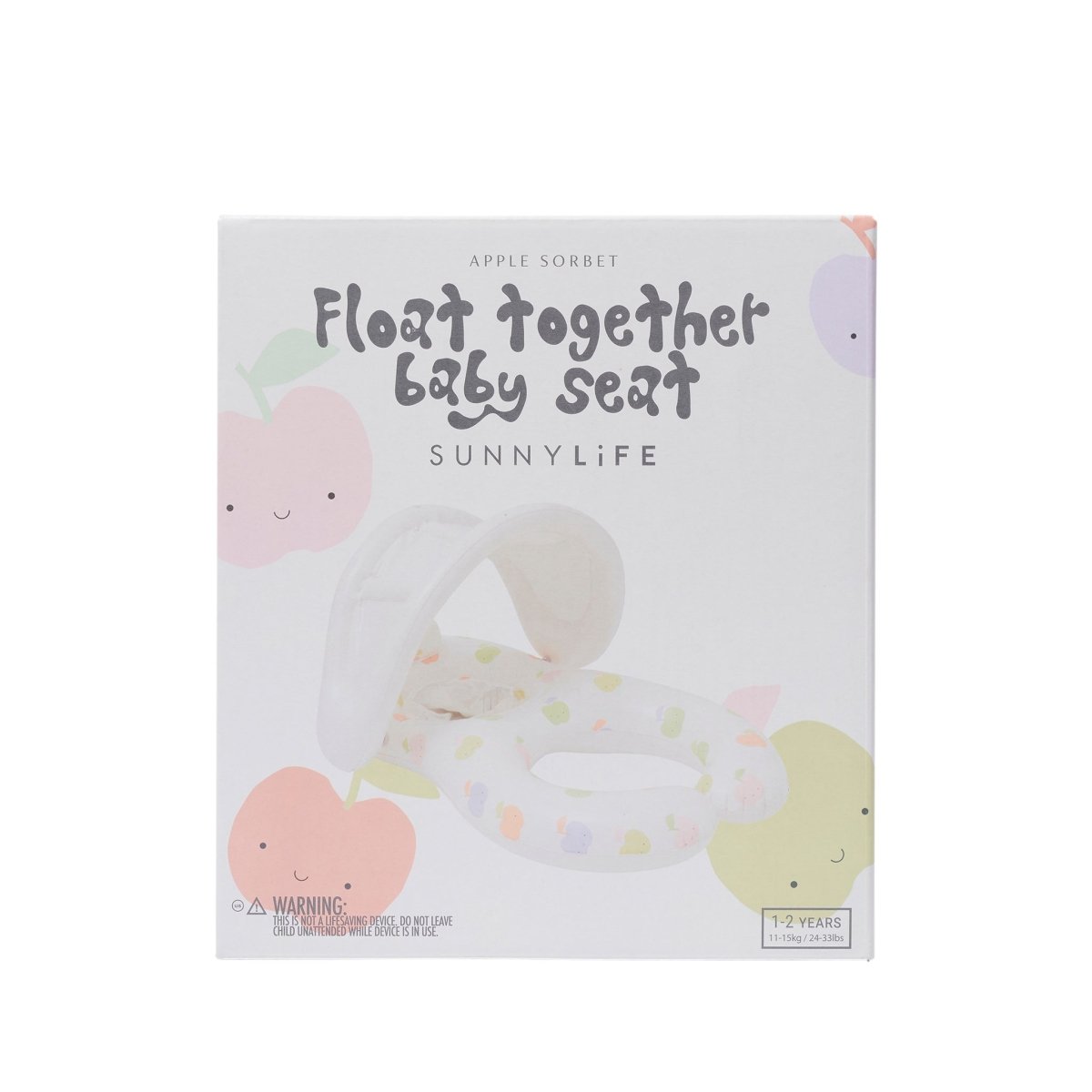 Float Together Baby Seat - Apple Sorbet