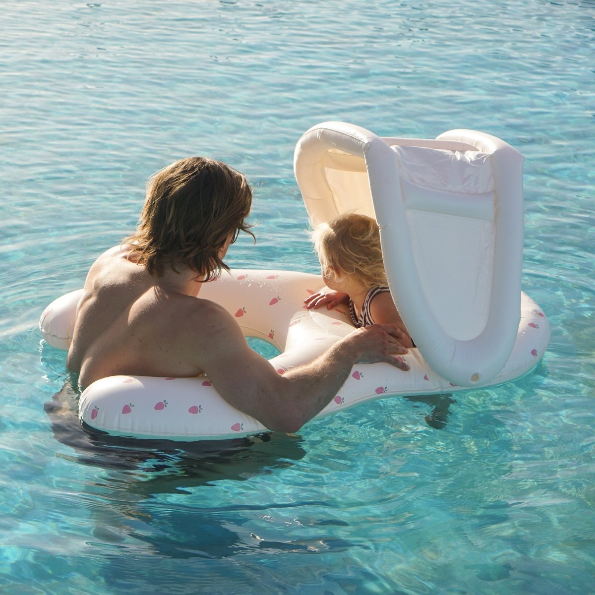 Float Together Baby Seat - Strawberry Sunshine Pink