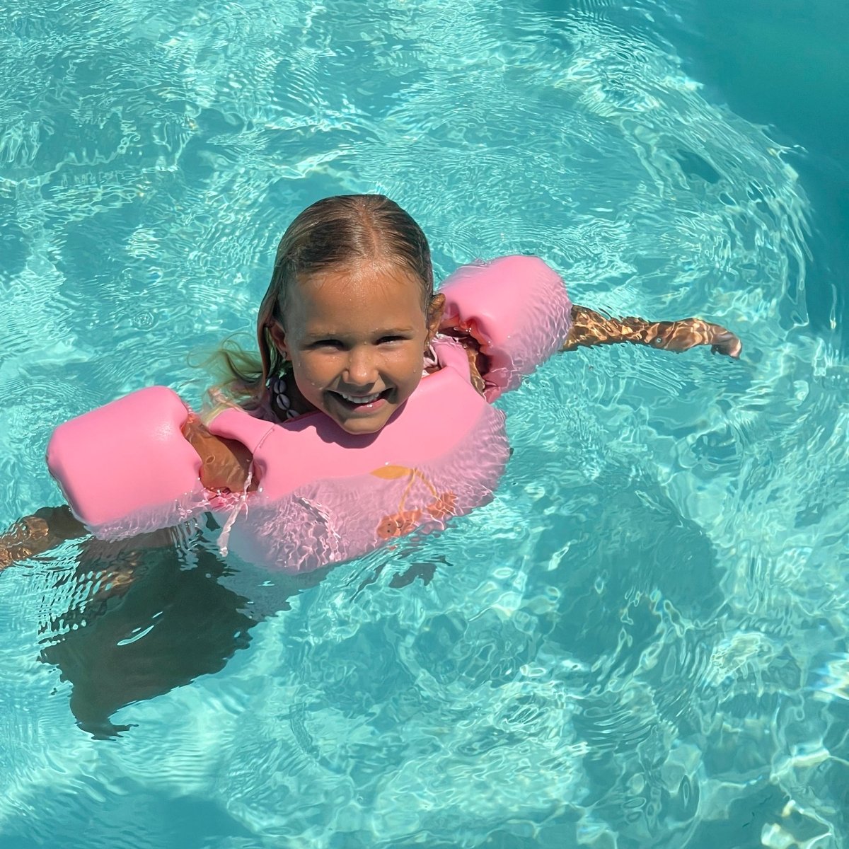 Floatie Jacket 3-6 - Cotton Candy Pink
