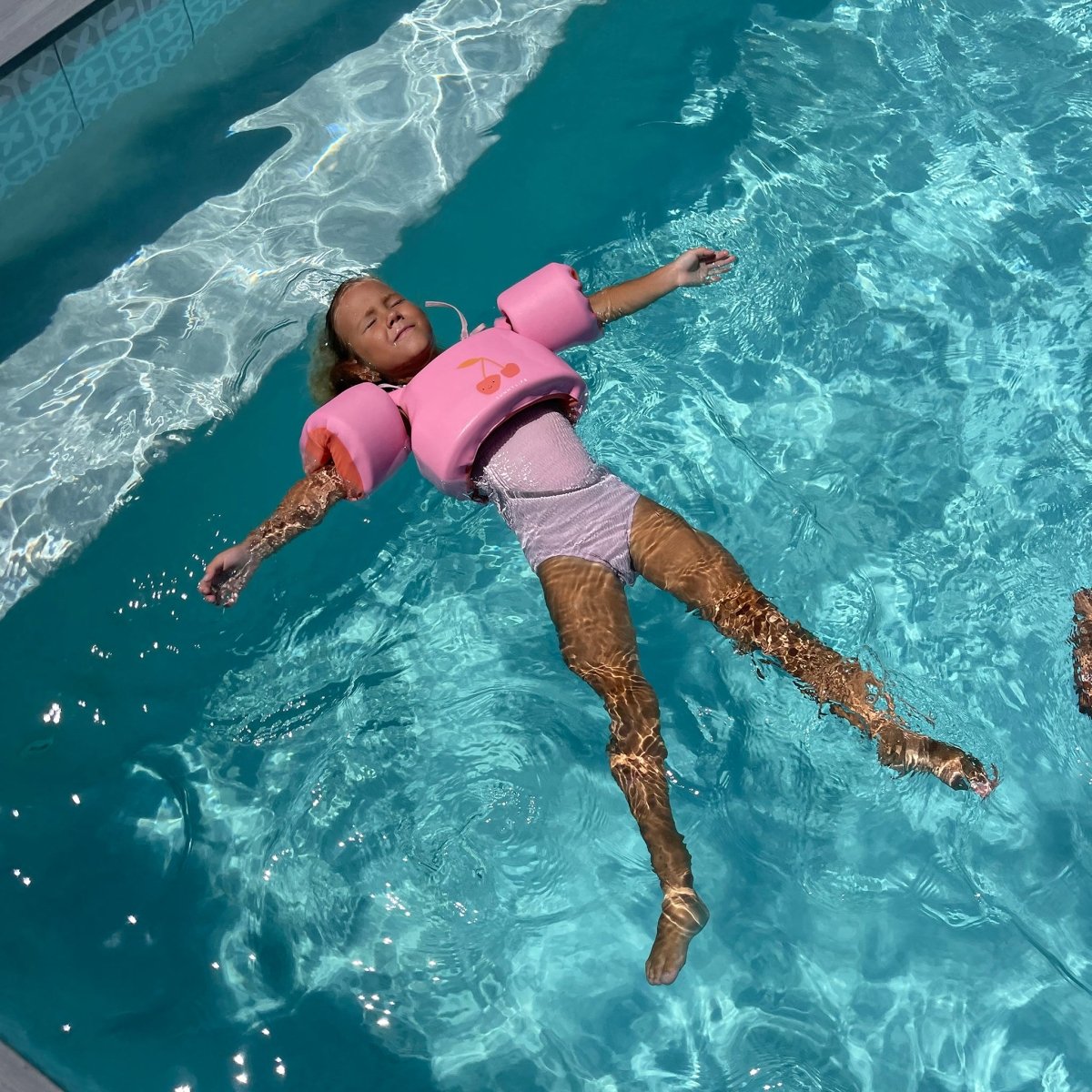 Floatie Jacket 3-6 - Cotton Candy Pink