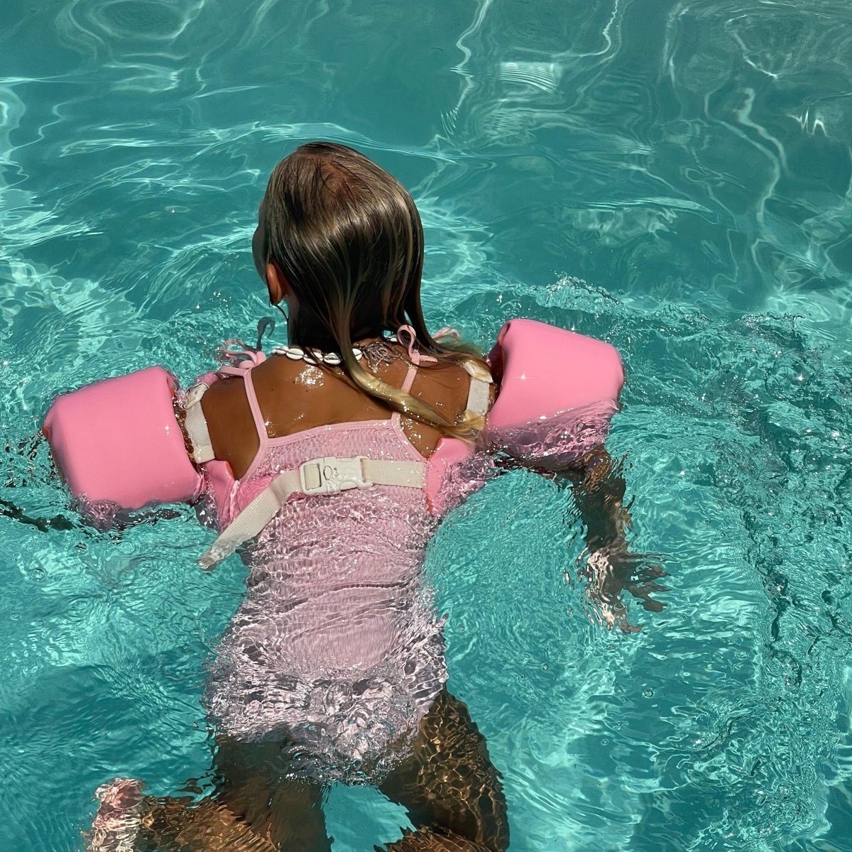 Floatie Jacket 3-6 - Cotton Candy Pink