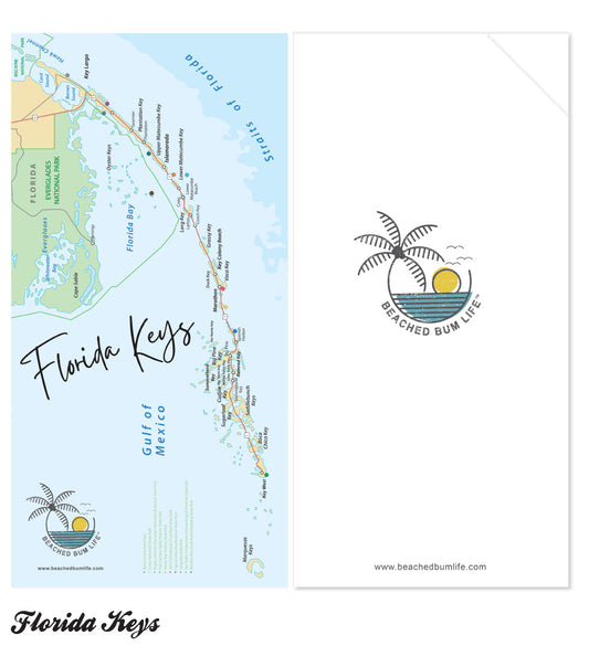 Florida Keys Microfiber Towel