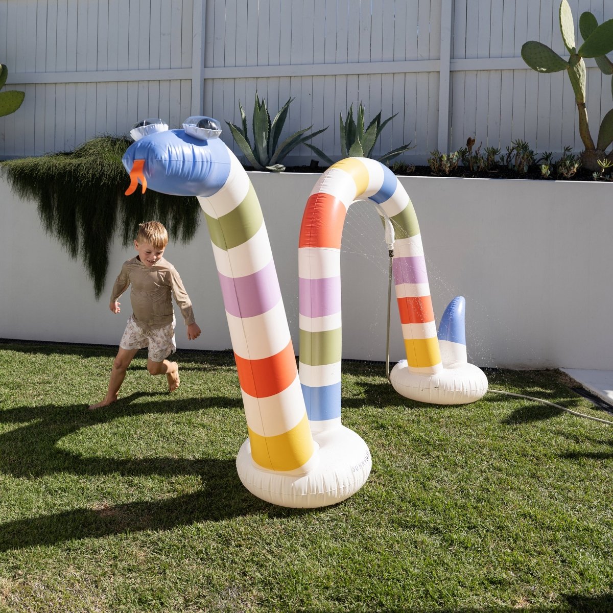 Giant Inflatable Snake Sprinkler - Into the Wild