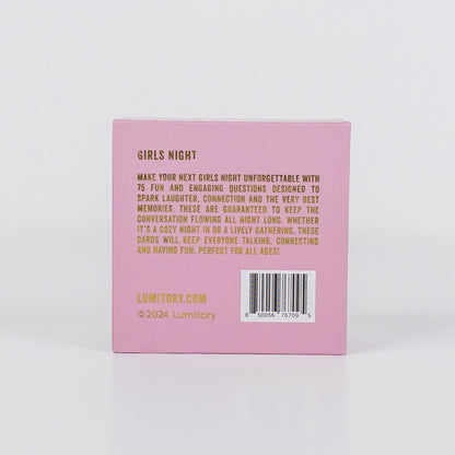 Girls Night Conversation Cards