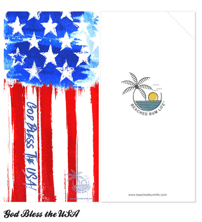 God Bless the USA Towel