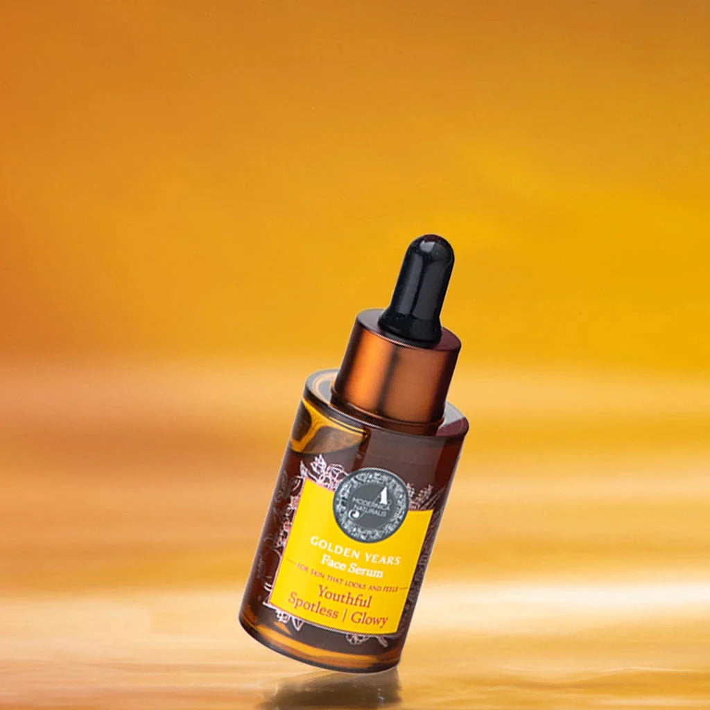 Golden Years - Face Serum For Age Spots, Clear Complexion & Unwrinkled-Appearance