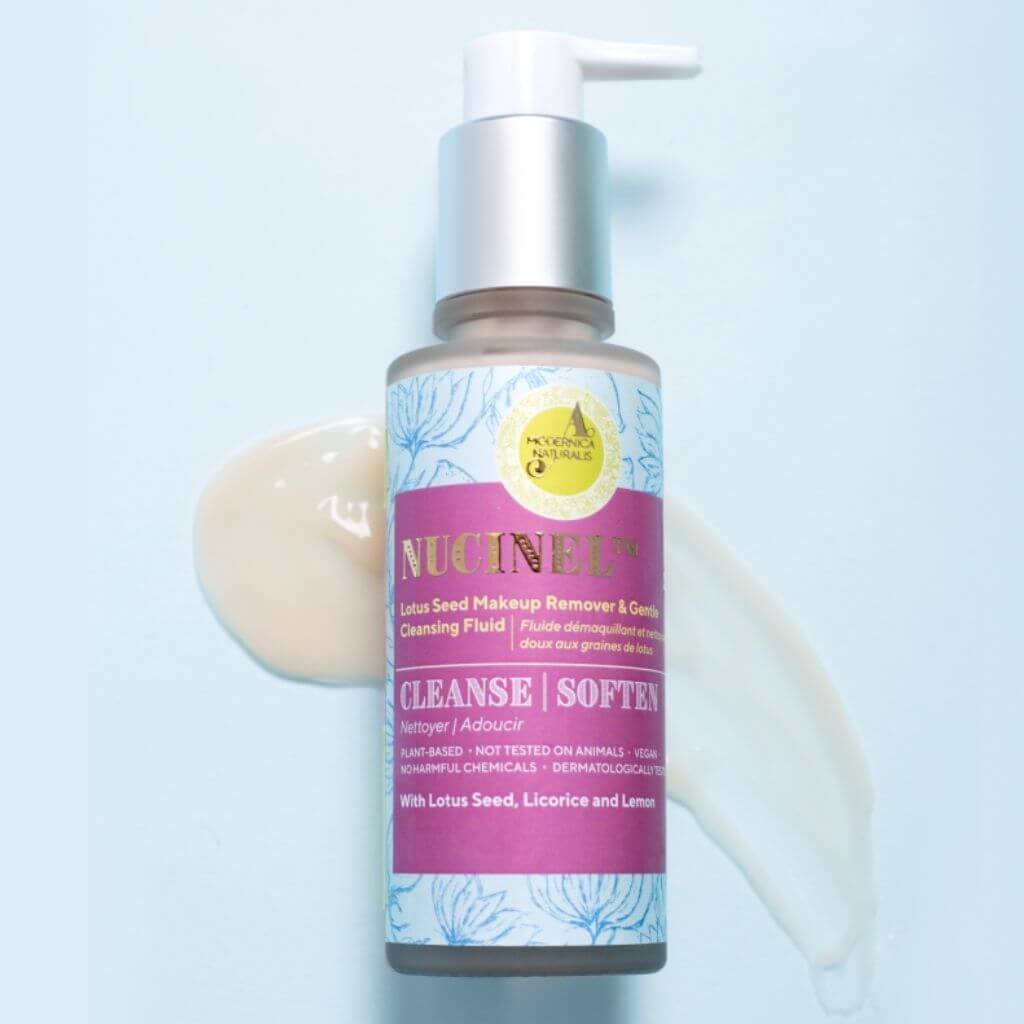 Hydra-Moisture Cleanser & Exfoliator Duo - With Nucinel Makeup Remover and Gentle-Cleansing Fluid & Citrenis Clean and Bright Skin-Buffing Gelly