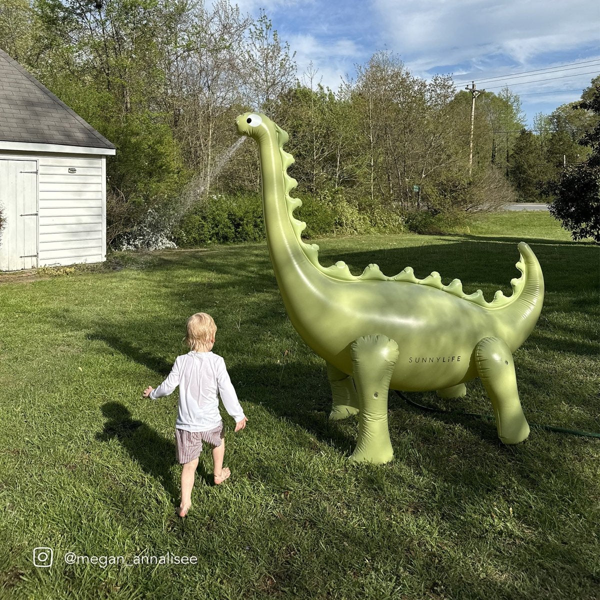Inflatable Giant Sprinkler - Green