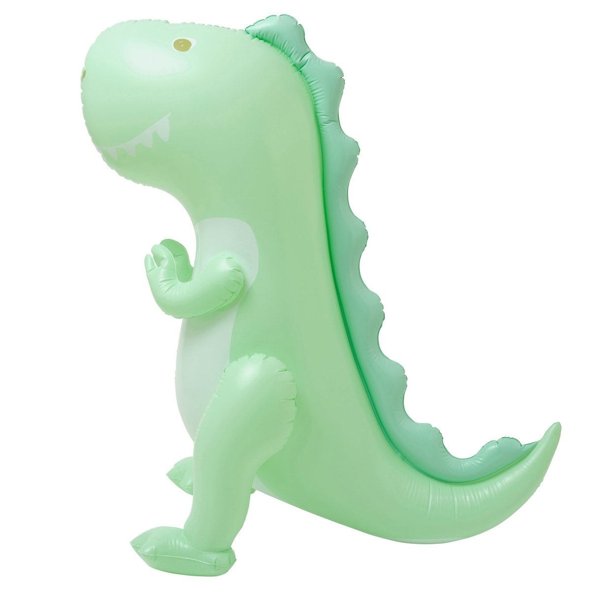 Inflatable Giant Sprinkler - Surfing Dino Green