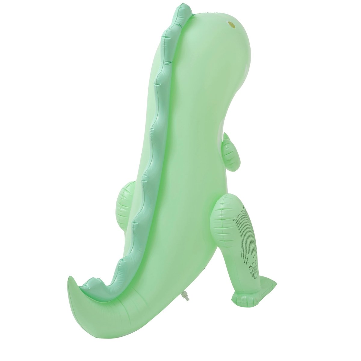 Inflatable Giant Sprinkler - Surfing Dino Green