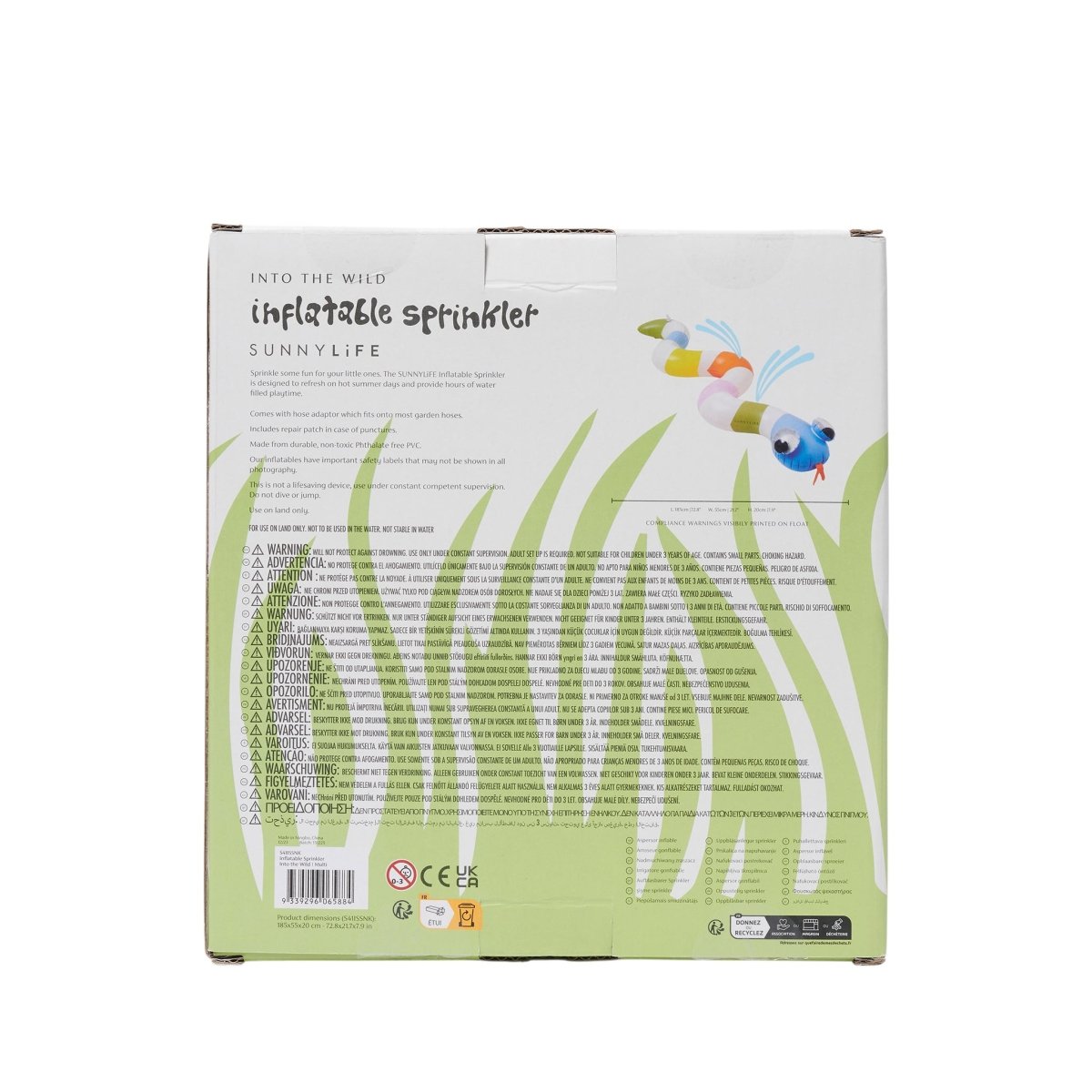 Inflatable Sprinkler - Into the Wild