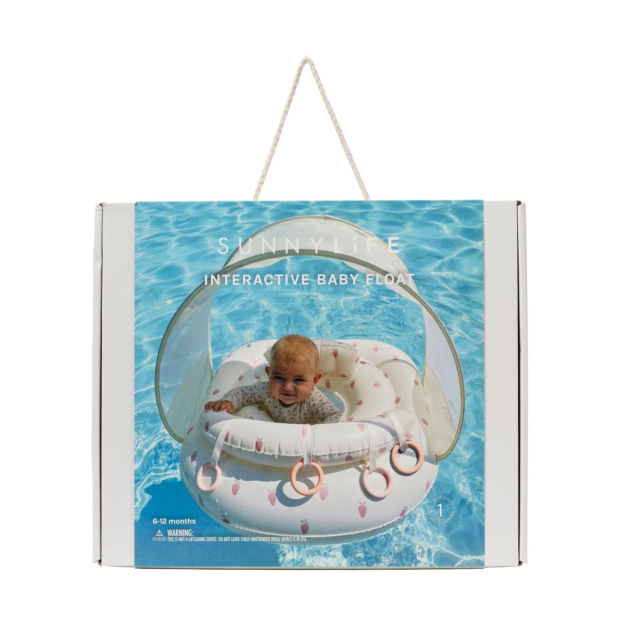 Interactive Baby Float - Strawberry Sunshine Pink