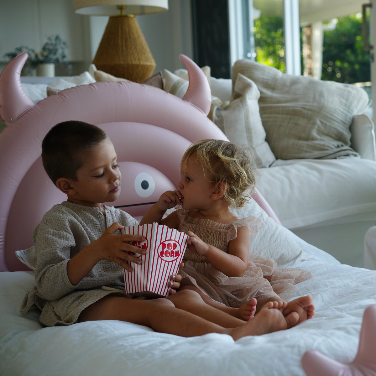 Kids Air Mattress - Monster Pink