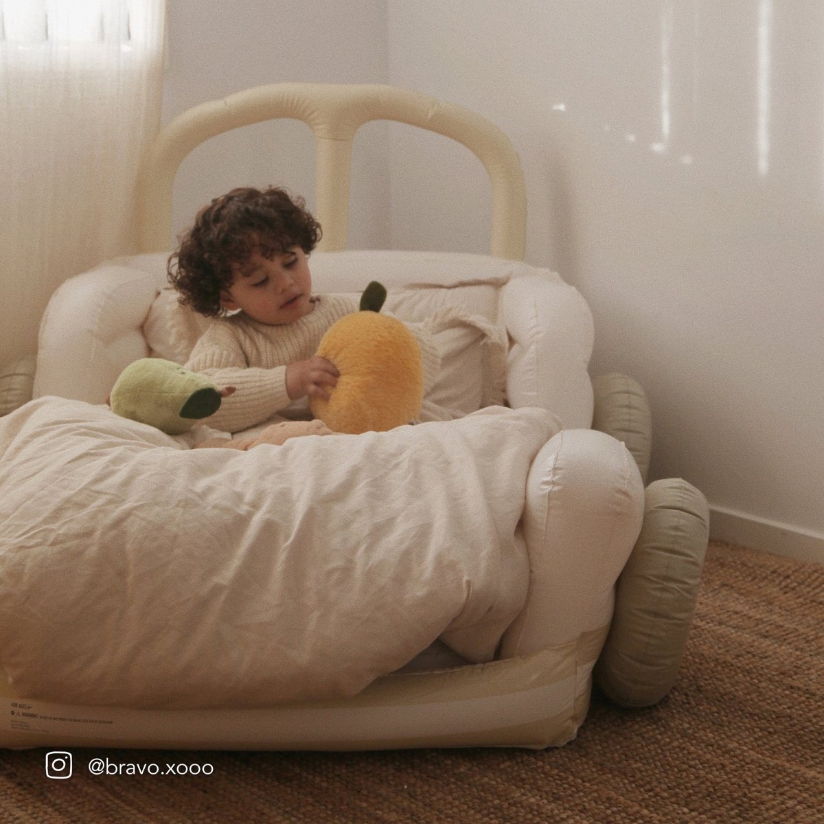 Kids Air Mattress - Summer Van Sand