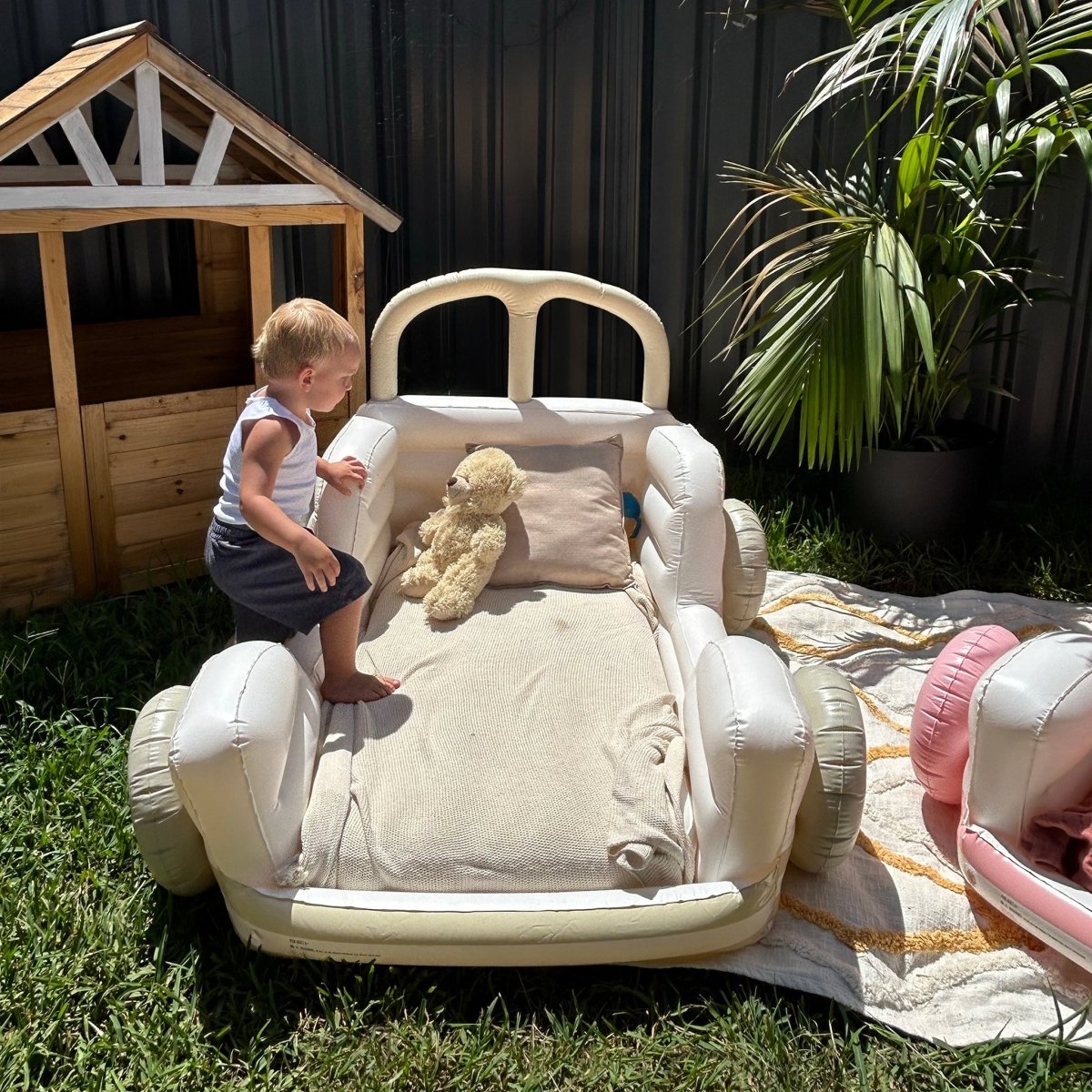 Kids Air Mattress - Summer Van Sand