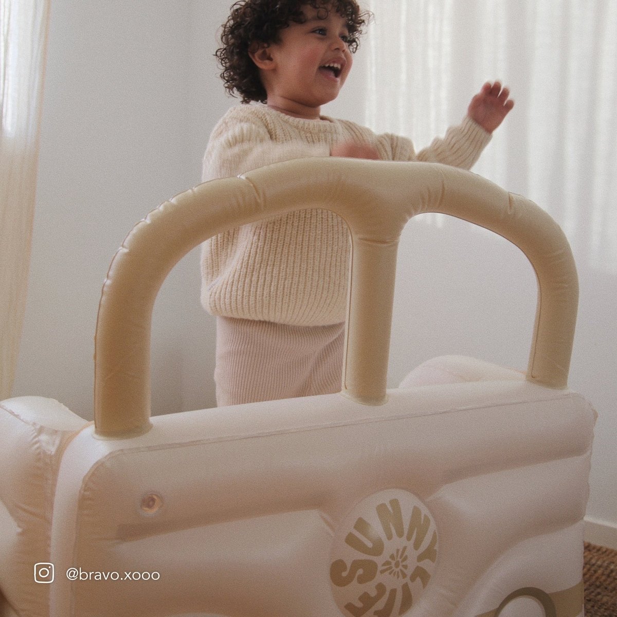 Kids Air Mattress - Summer Van Sand