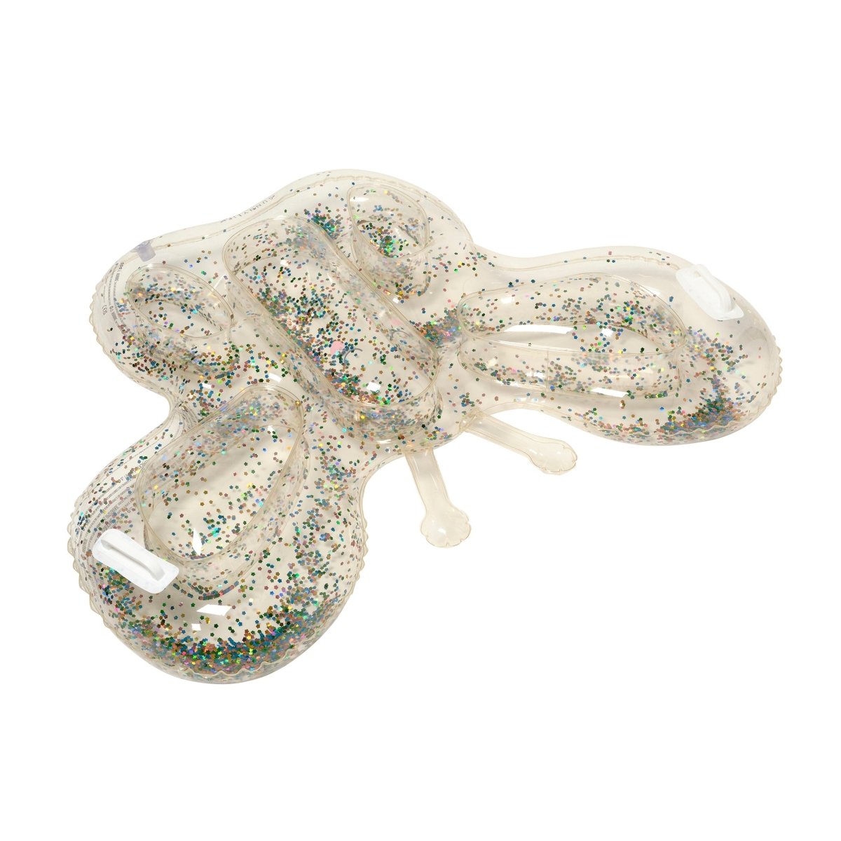 Kids Lie-On Float - Cotton Candy Glitter