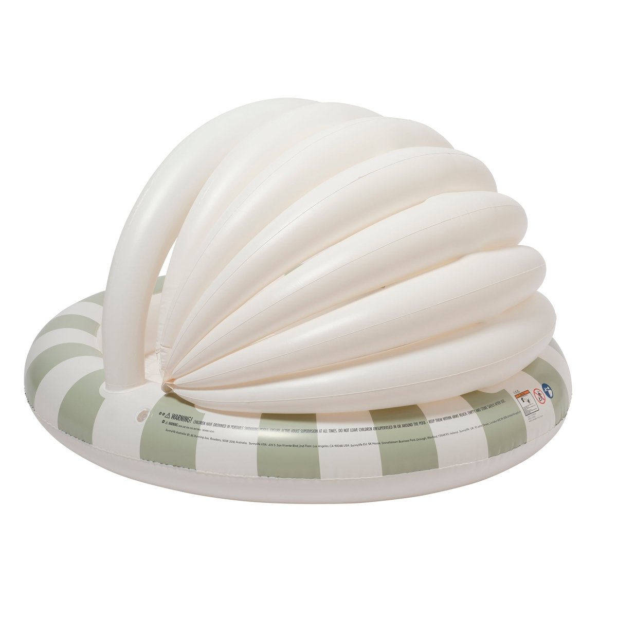Kids Pool - Dex the Duck Green Stripe