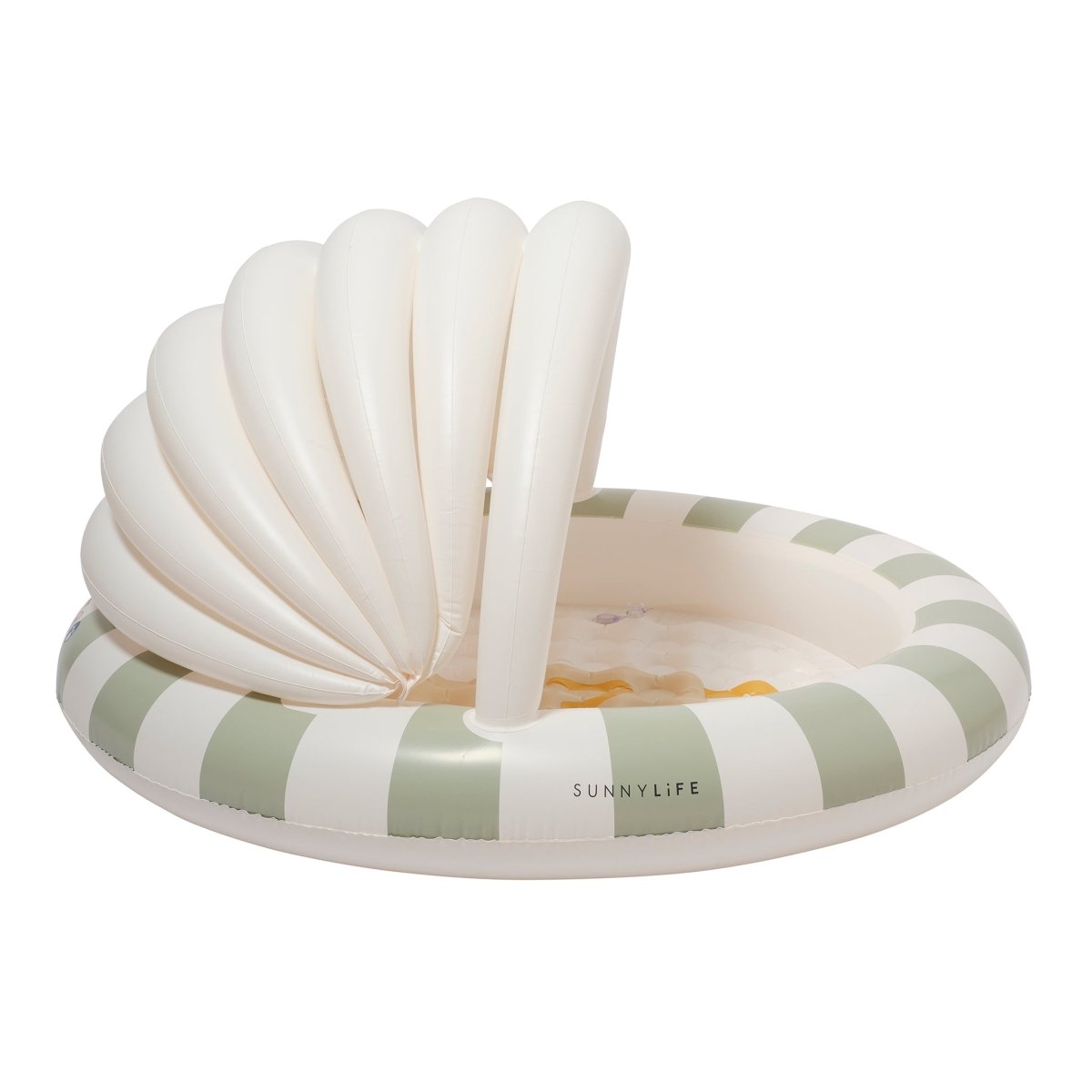Kids Pool - Dex the Duck Green Stripe