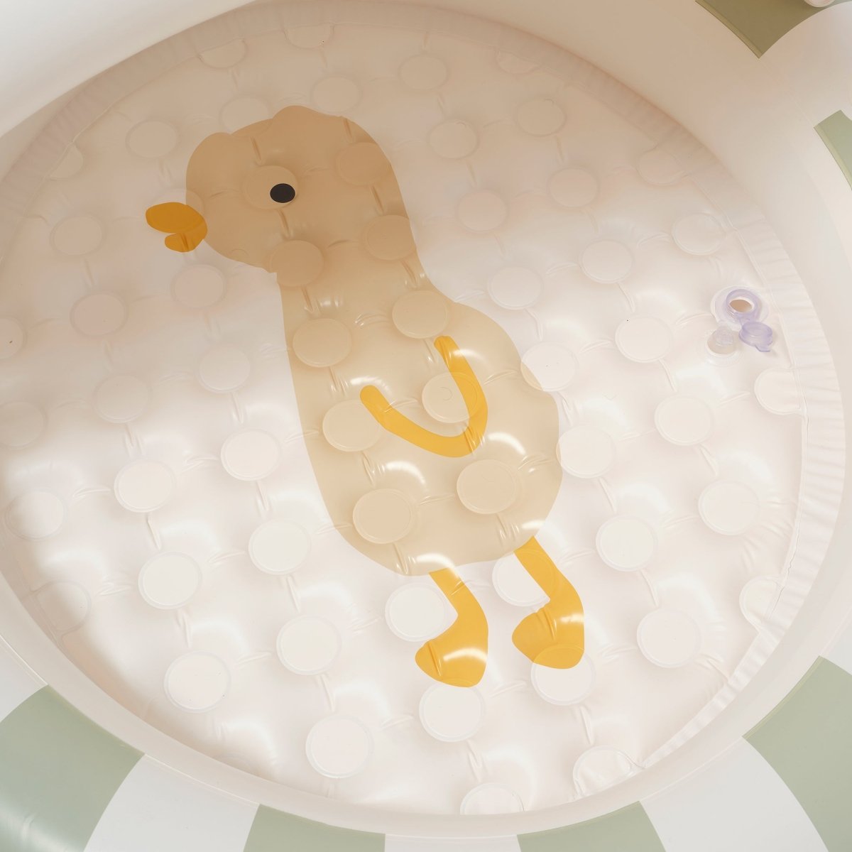 Kids Pool - Dex the Duck Green Stripe
