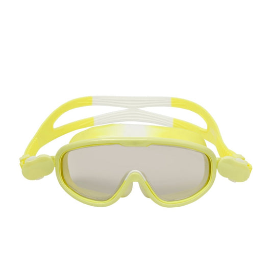 Kids Swim Mask - Salty the Shark Neon Yellow