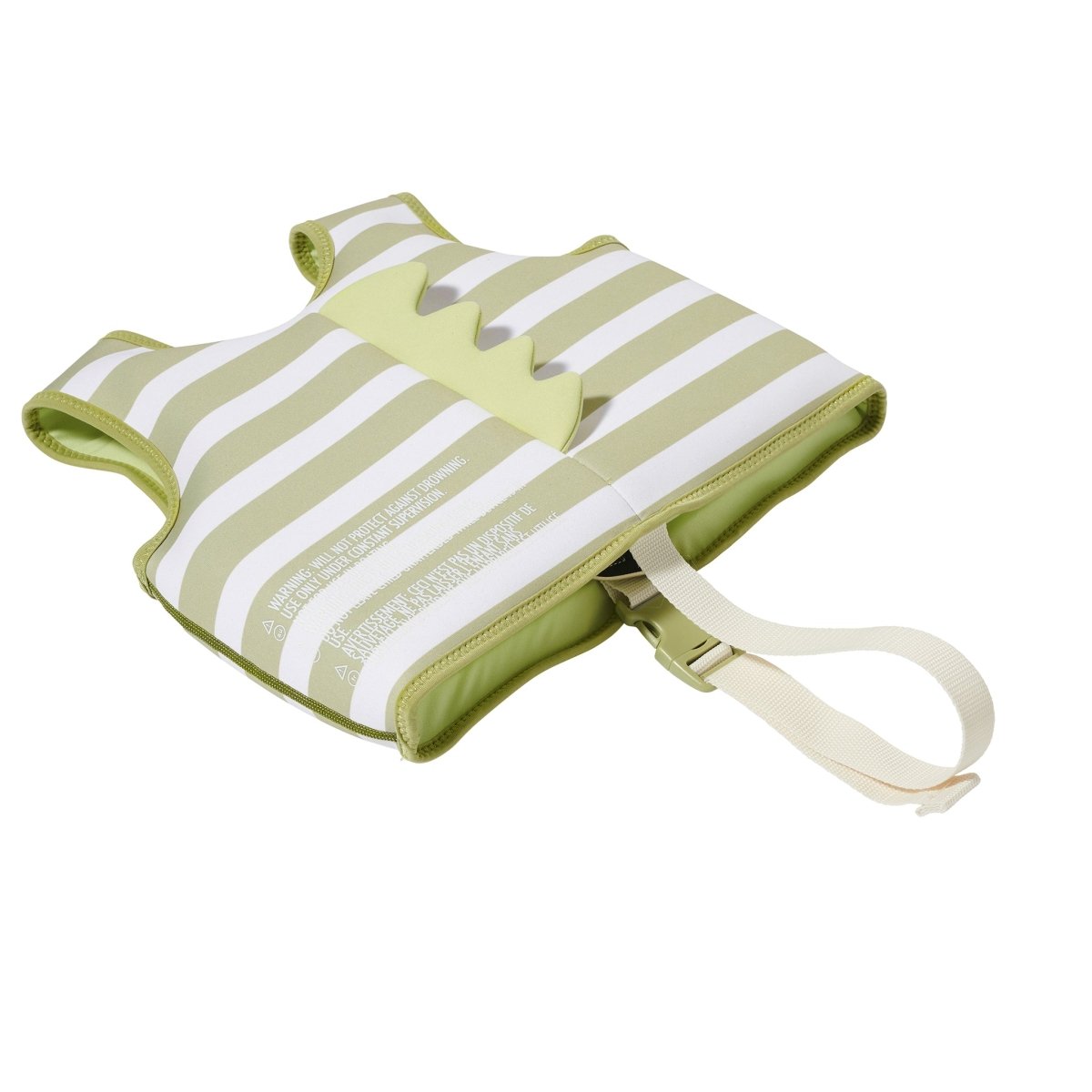 Kids Swim Vest 2-3 - Into the Wild Green Stripe