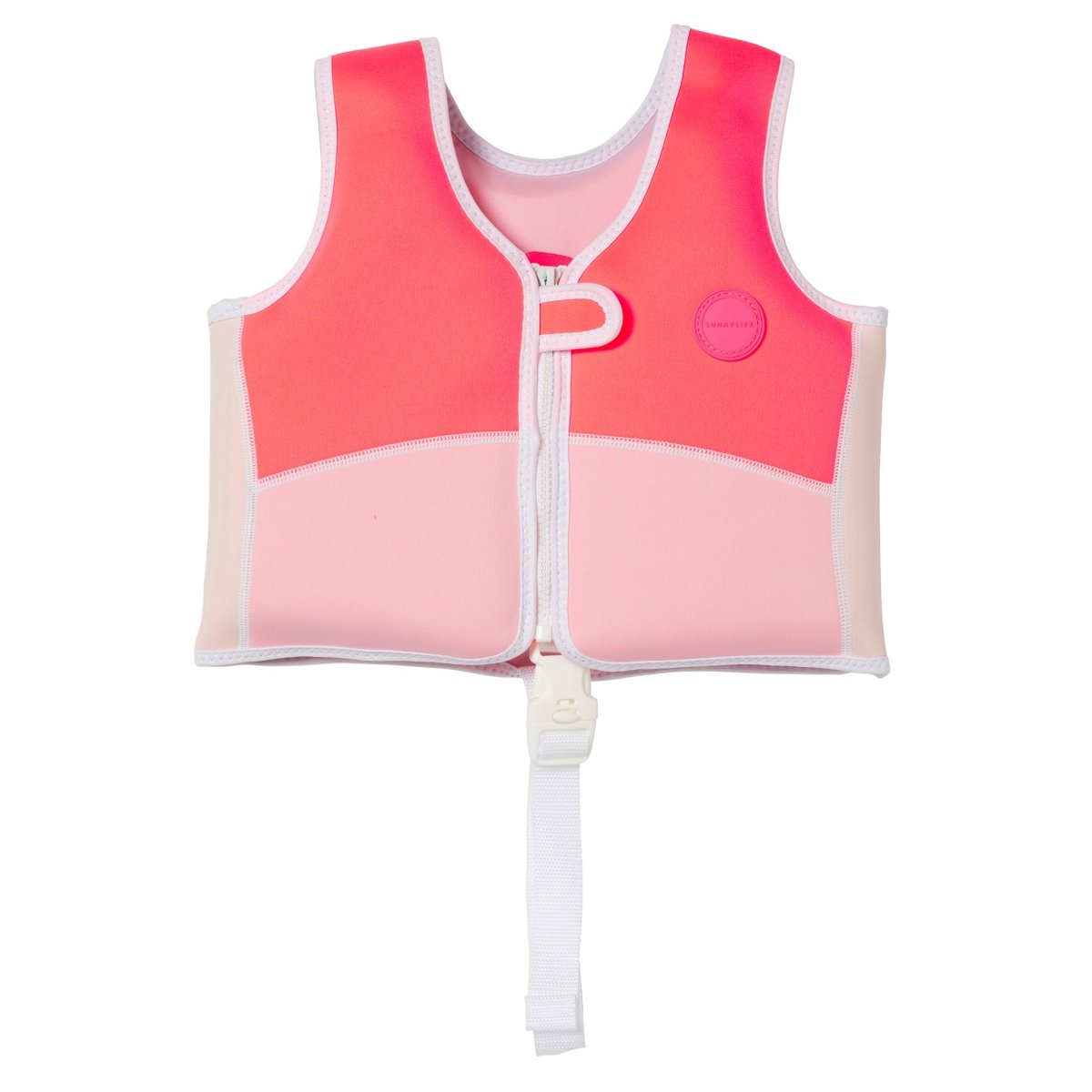 Kids Swim Vest 2-3 - Melody The Mermaid Pink