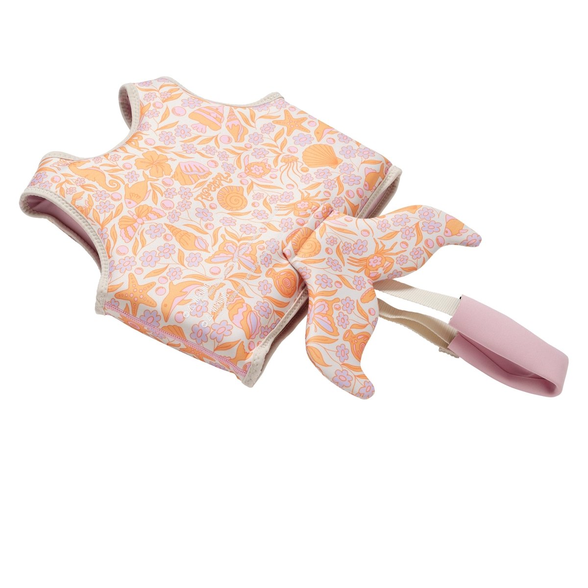 Kids Swim Vest 2-3 - Ocean Magic Pink