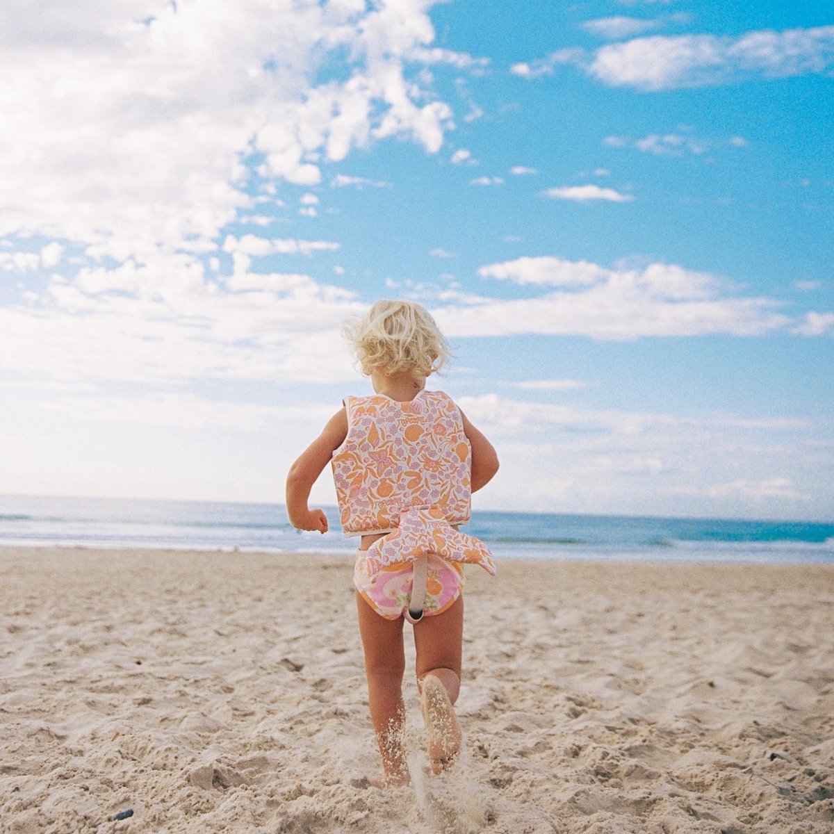 Kids Swim Vest 2-3 - Ocean Magic Pink