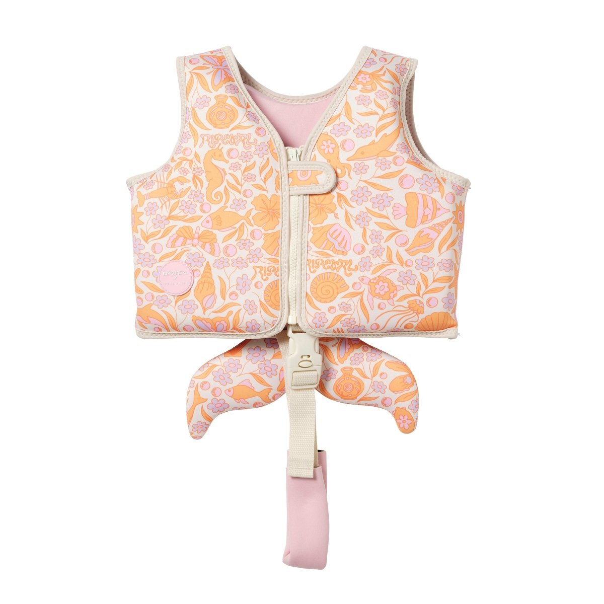 Kids Swim Vest 2-3 - Ocean Magic Pink