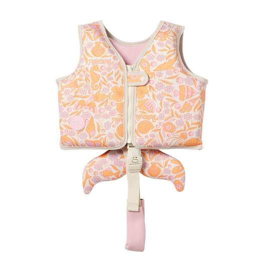 Kids Swim Vest 2-3 - Ocean Magic Pink