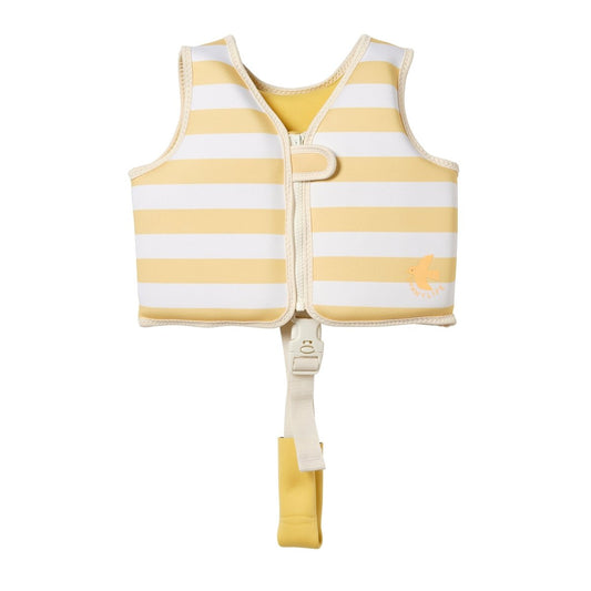 Kids Swim Vest 2-3 - Sammy the Seagull Yellow Stripe