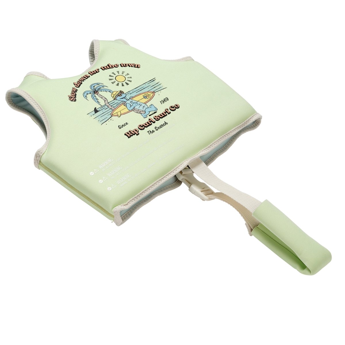 Kids Swim Vest 2-3 - Shred Turtle Green