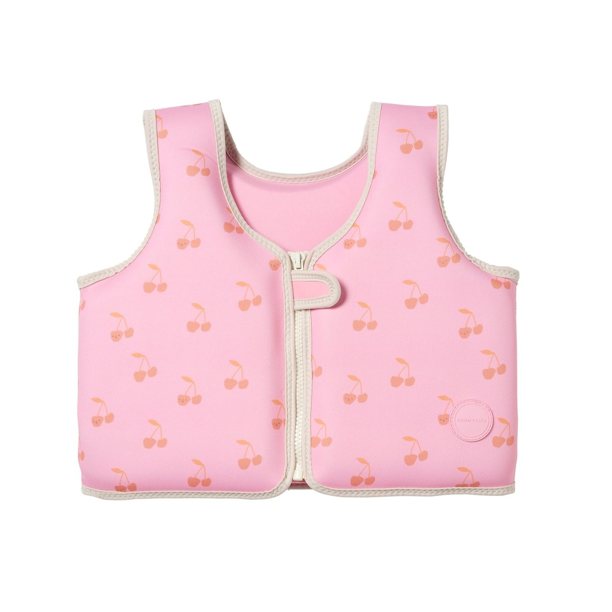 Kids Swim Vest 3-6 - Cotton Candy Pink