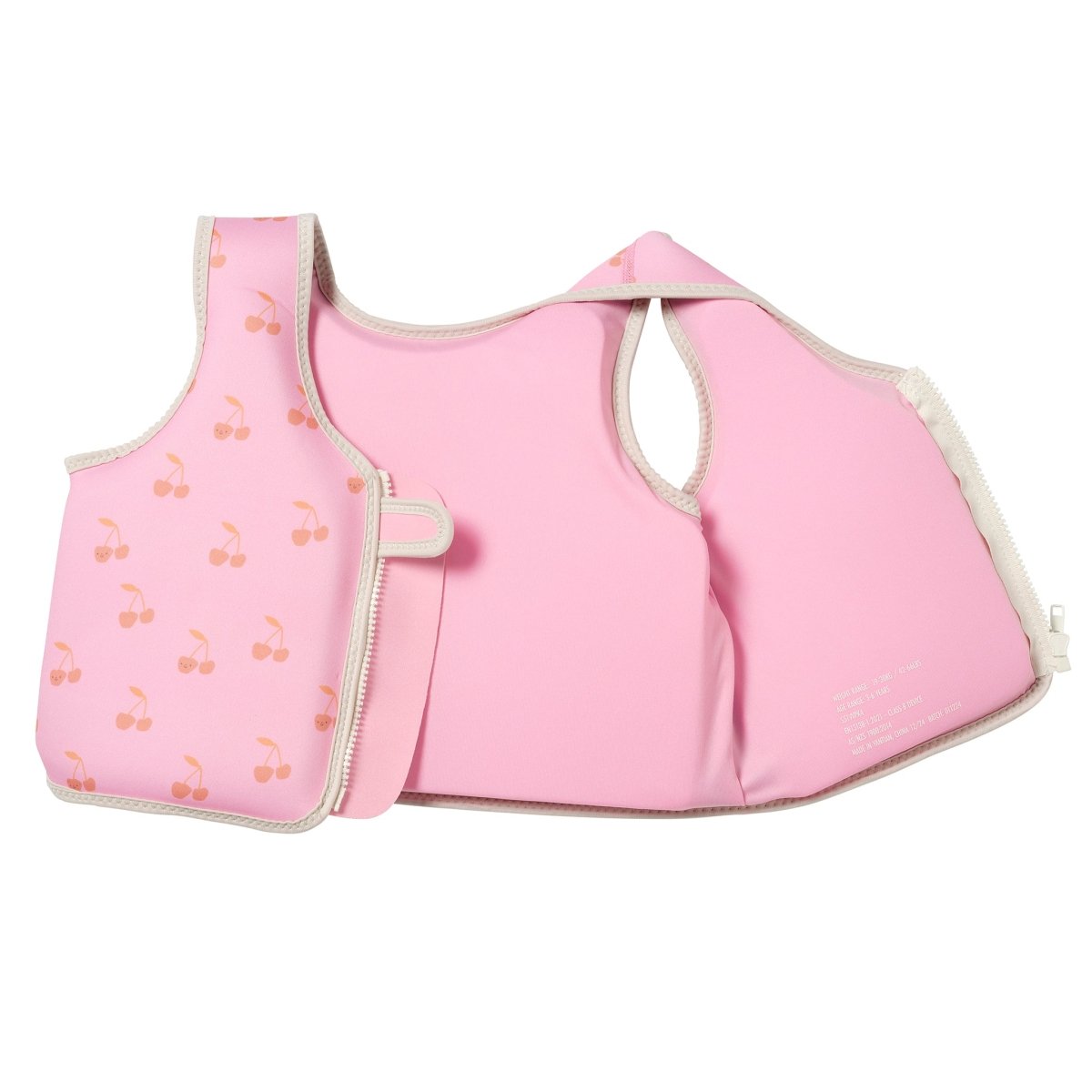 Kids Swim Vest 3-6 - Cotton Candy Pink