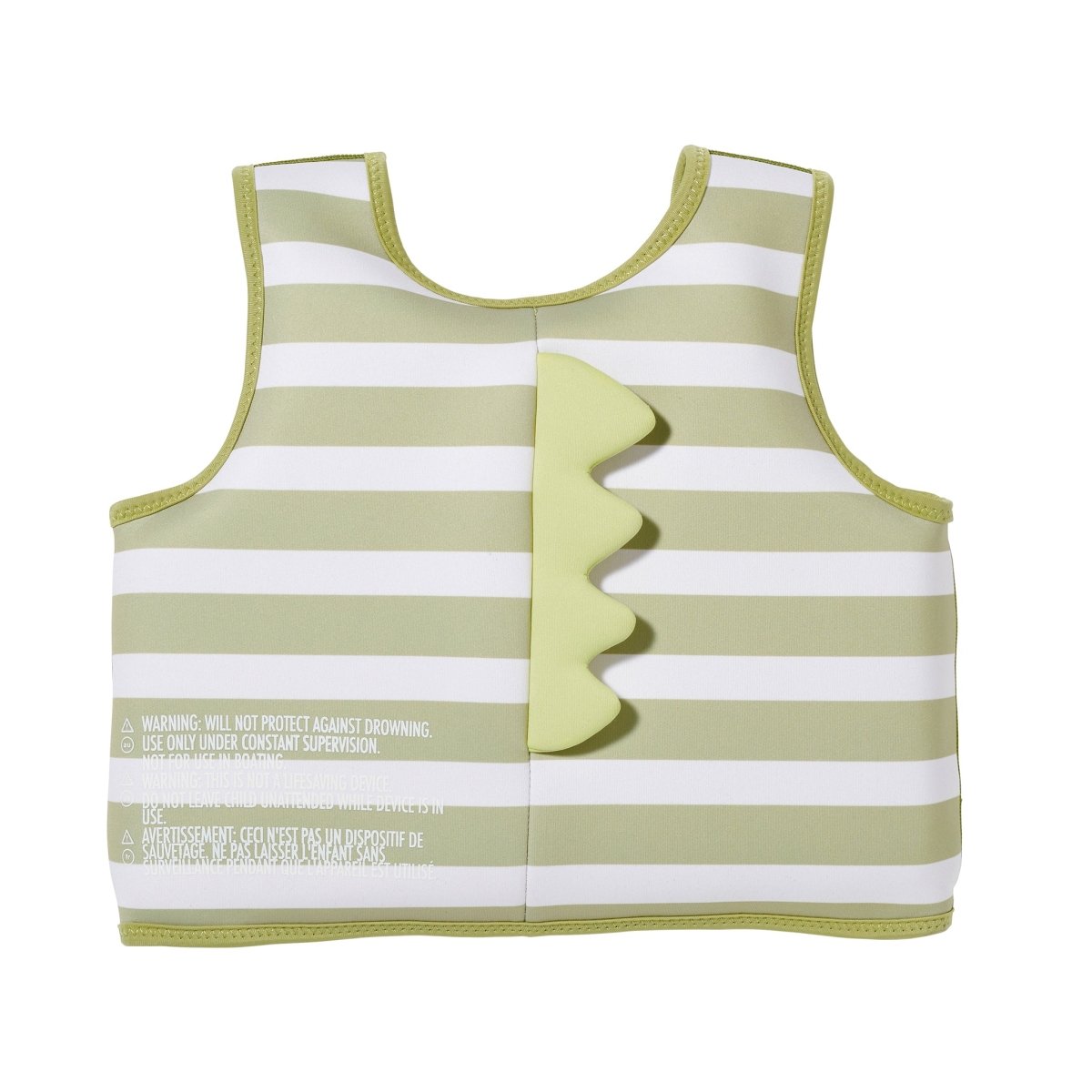 Kids Swim Vest 3-6 - Into the Wild Green Stripe