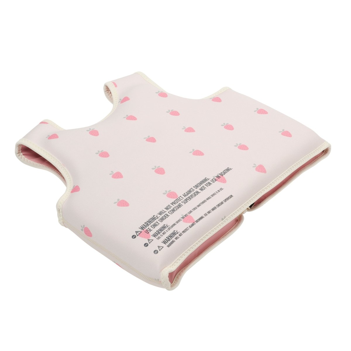 Kids Swim Vest 3-6 - Strawberry Sunshine Pink